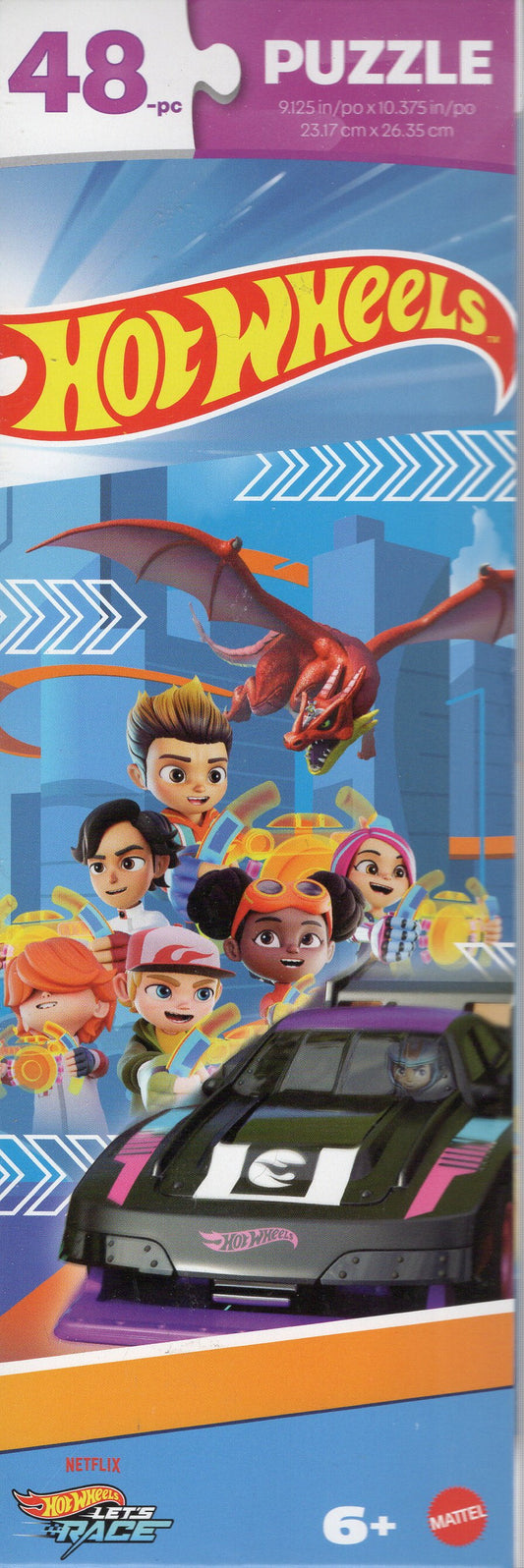 Hot Wheels - 48 Pieces Jigsaw Puzzle