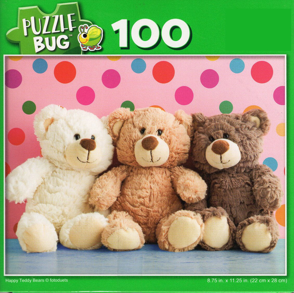 Happy Teddy Bears - 100 Piece Jigsaw Puzzle