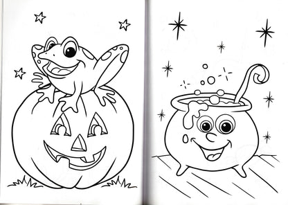 Pumpkin Patch & Monster Rock - Halloween Coloring & Activity Book (Set of 2)