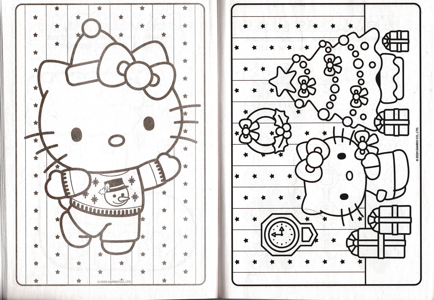 Hello Kitty & Hello Kitty and Friends - Jumbo Coloring & Activity Book (Set of 2)