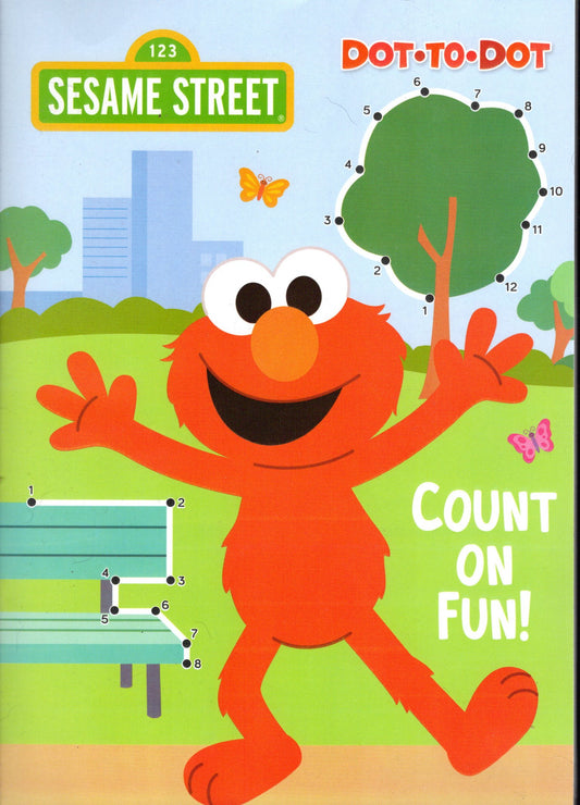 123 Sesame Street - Dot to Dot - Count on Fun! - Coloring & Activity Books