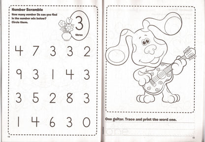 Educational Workbooks - Nickelodeon Blue`s Clues & you! Count & Connect