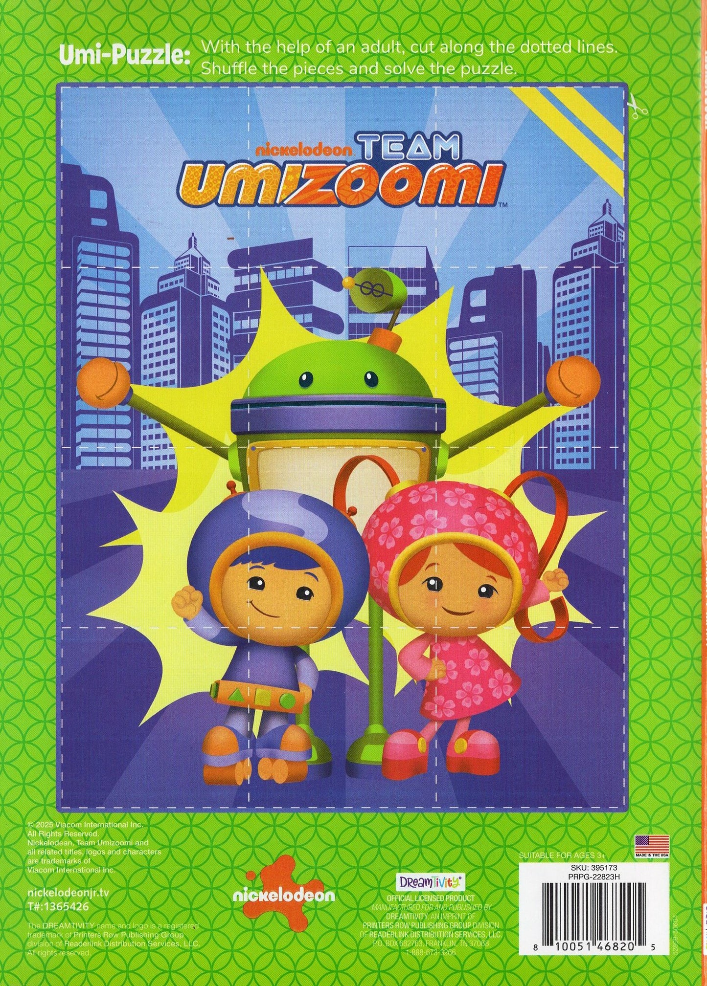Team Umizoomi - Mighty Math - Dot to Dot - Coloring & Activity Books