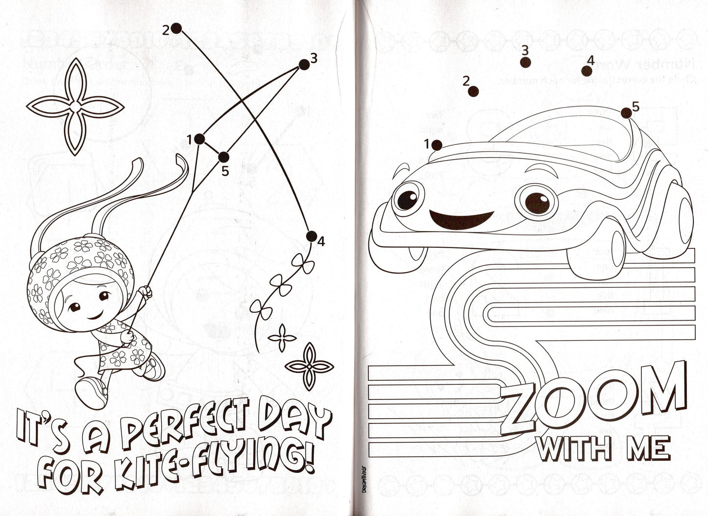 Team Umizoomi - Mighty Math - Dot to Dot - Coloring & Activity Books