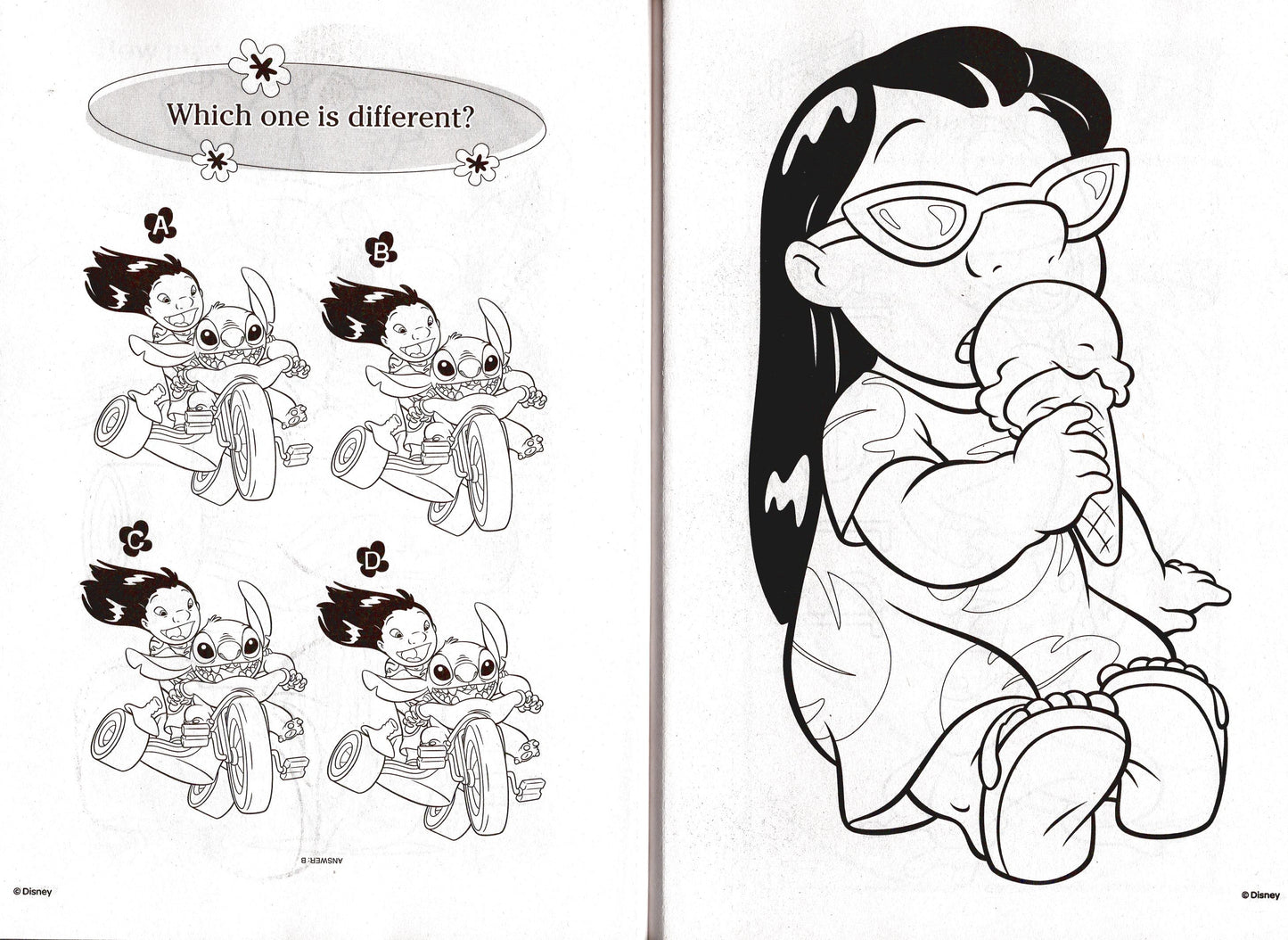 Stitch - Jumbo Coloring & Activity Book (Set of 2 Books)