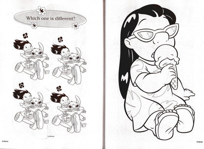Stitch - Jumbo Coloring & Activity Book (Set of 2 Books)