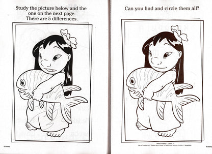 Stitch - Jumbo Coloring & Activity Book (Set of 2 Books)