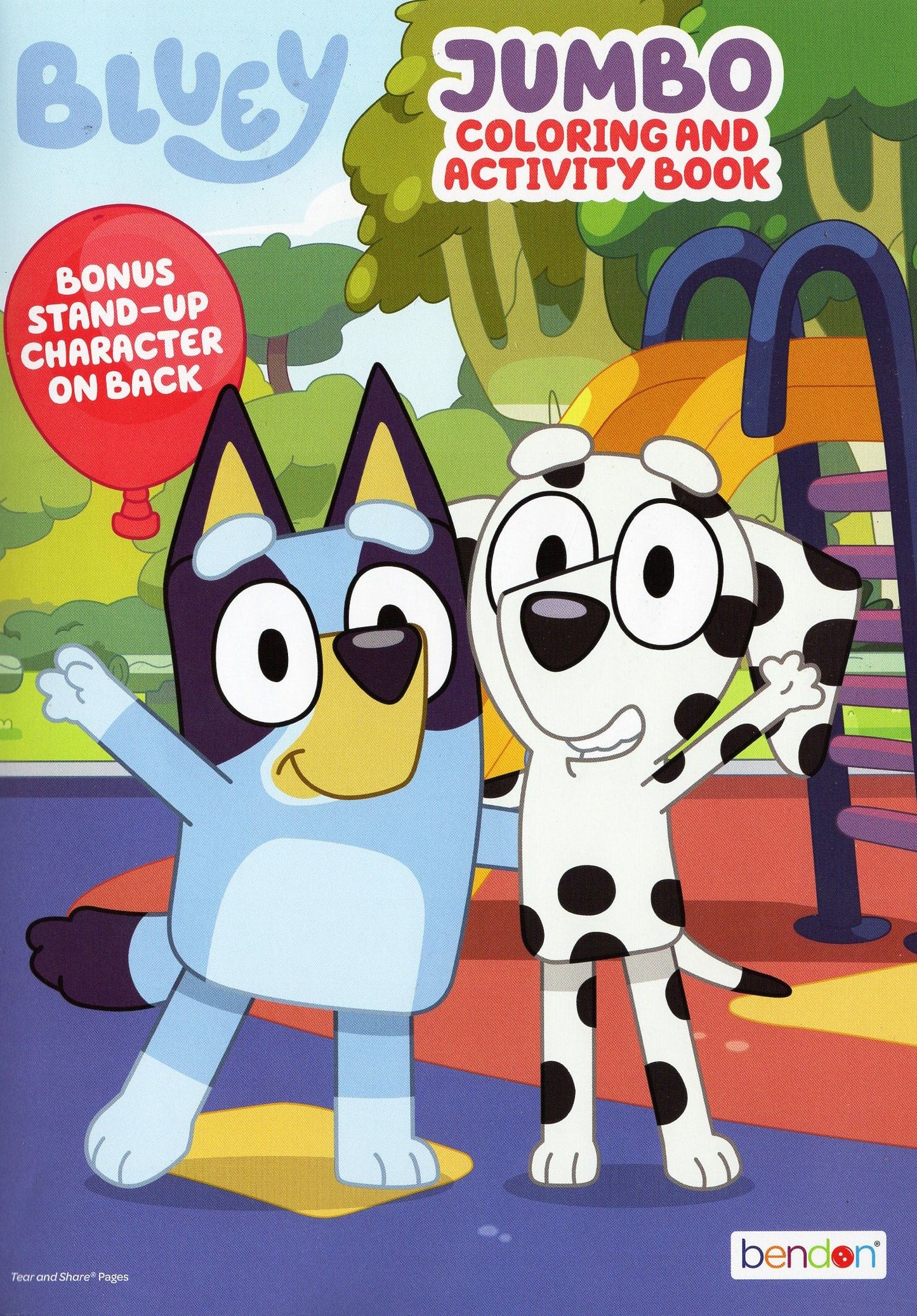 Bluey - Jumbo Coloring & Activity Book