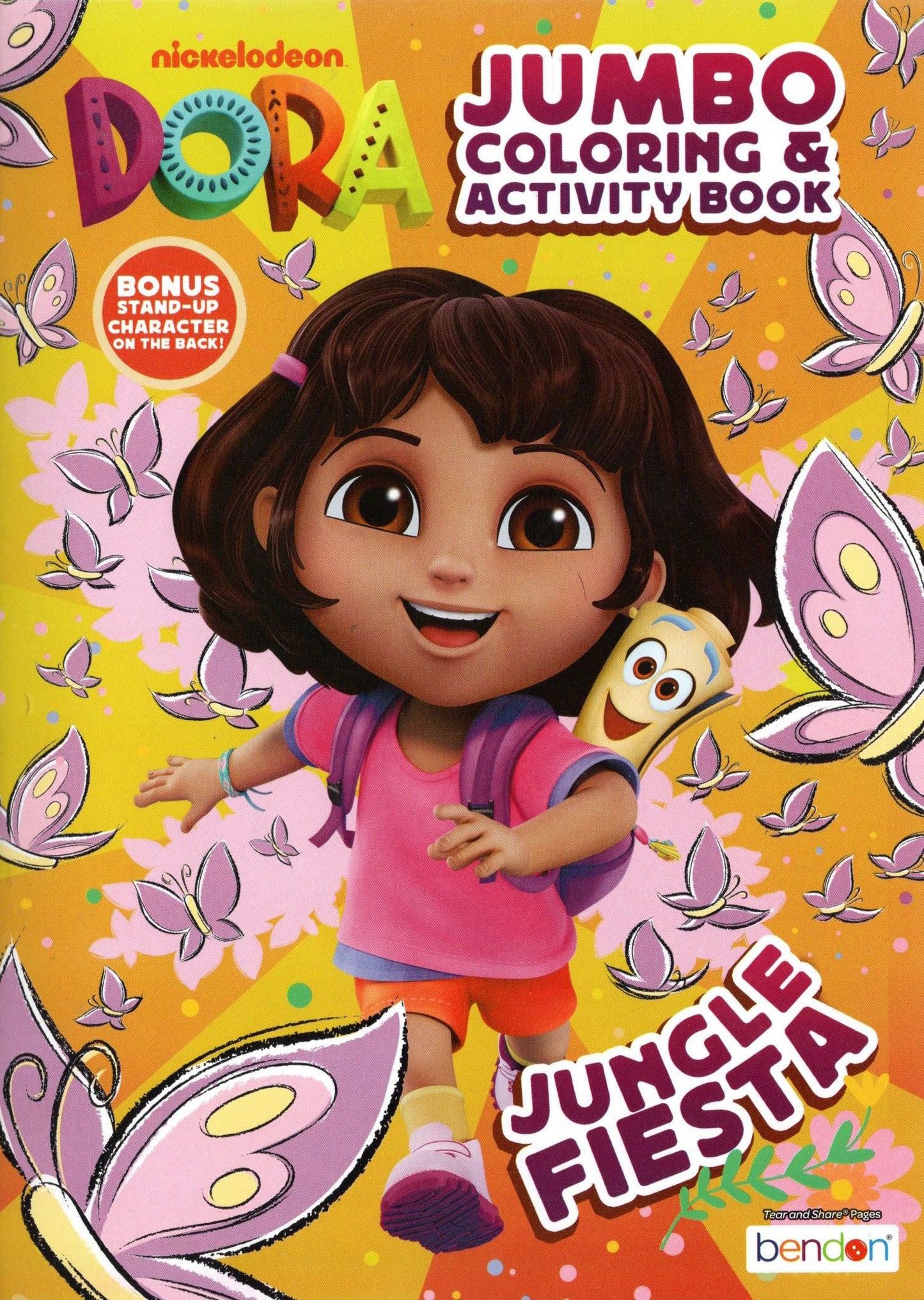 Dora -Jungle Fiesta - Jumbo Coloring & Activity Book