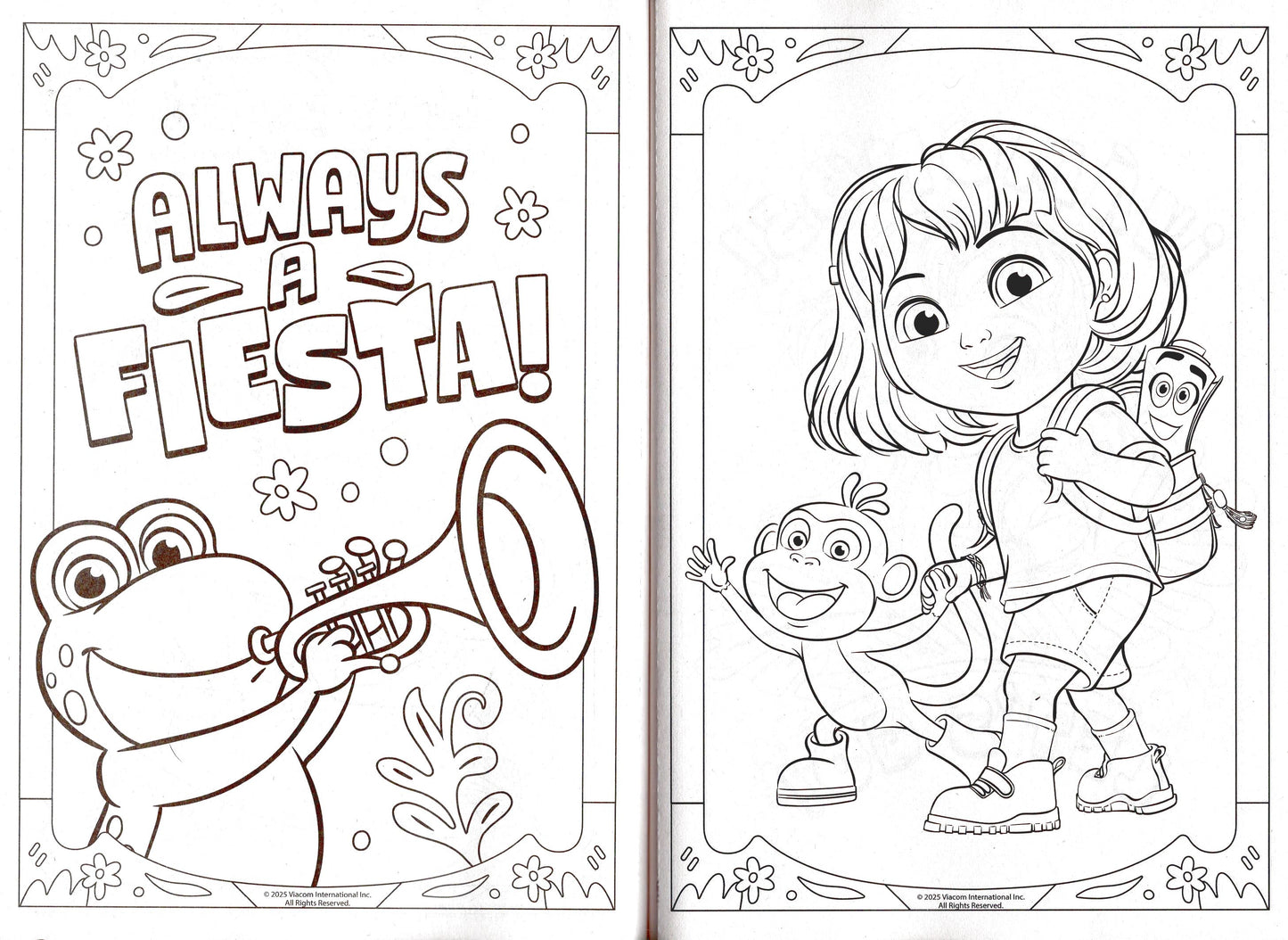 Dora -Jungle Fiesta - Jumbo Coloring & Activity Book