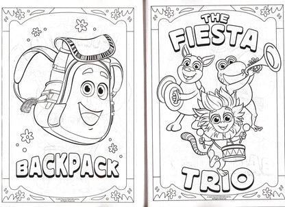 Dora -Jungle Fiesta - Jumbo Coloring & Activity Book