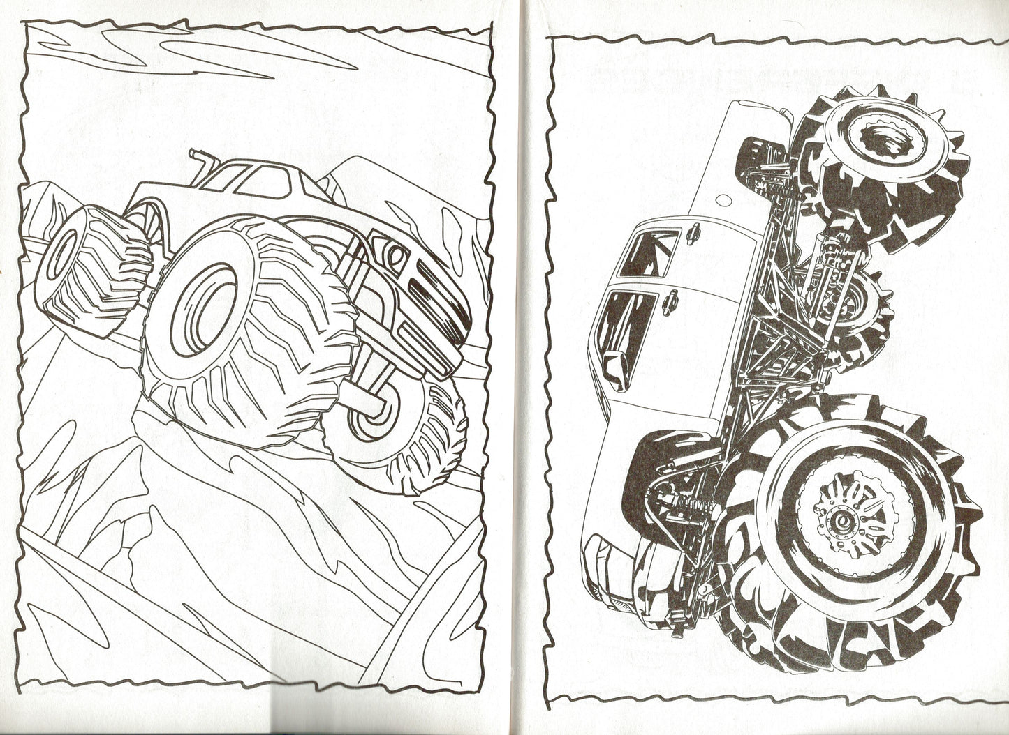 Monster Trucks - Jumbo Coloring & Activity Book