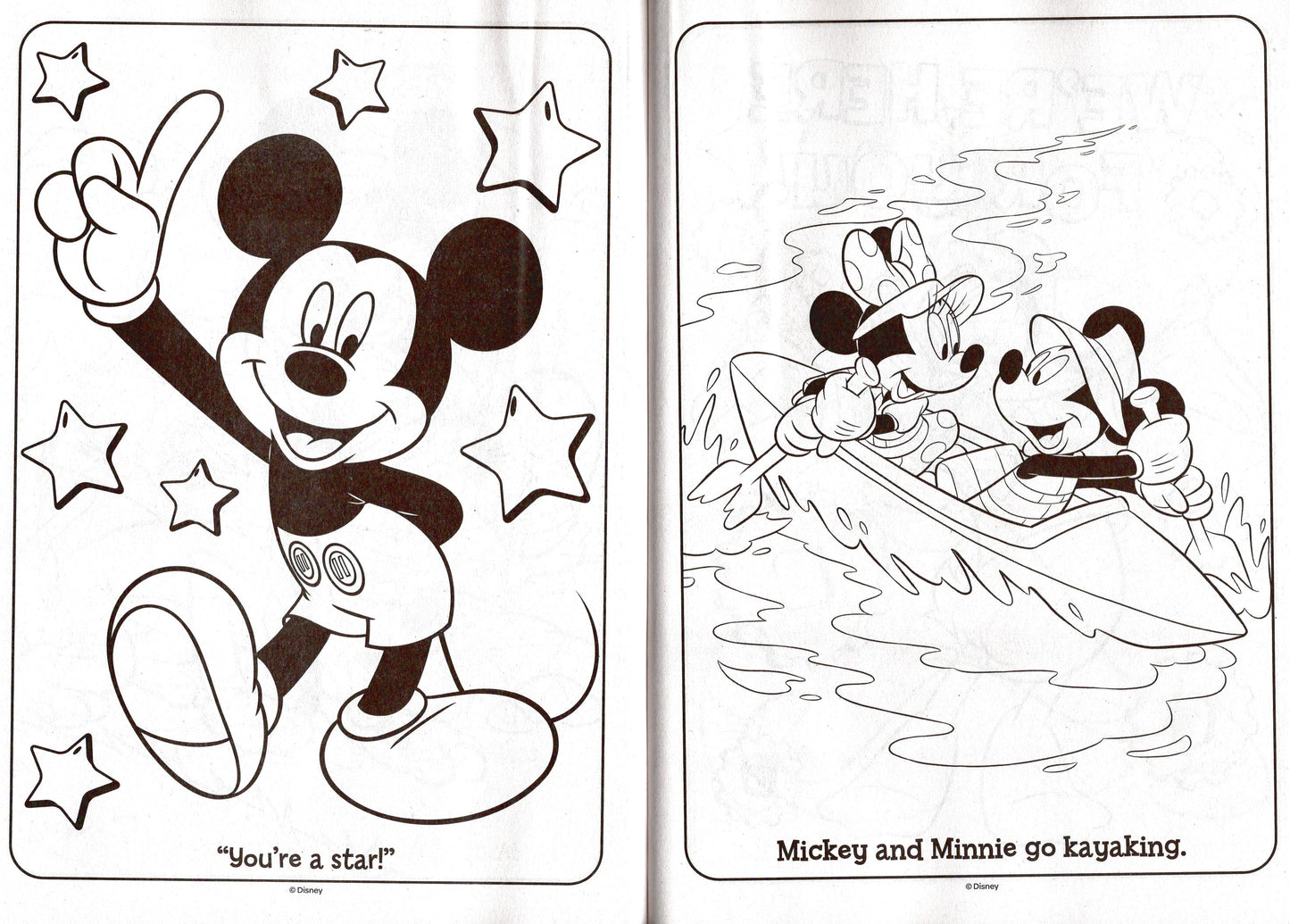 Mickey - Jumbo Coloring & Activity Book