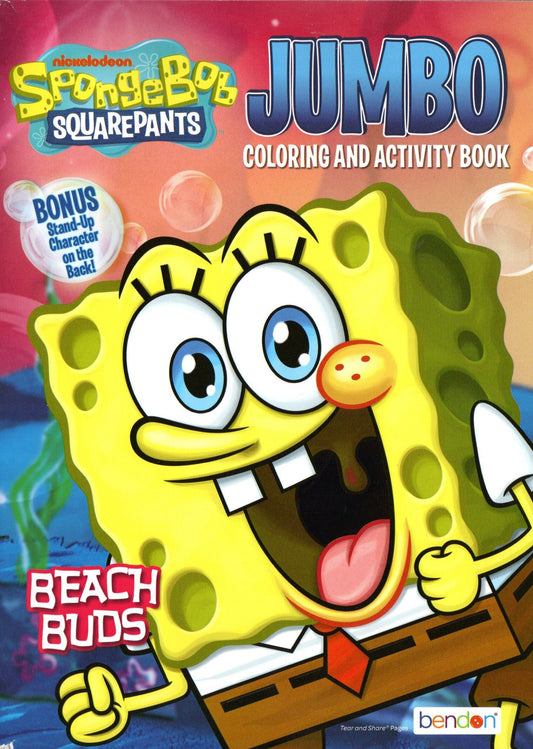 SpongeBob Squarefants - Beach Buds - Jumbo Coloring & Activity Book
