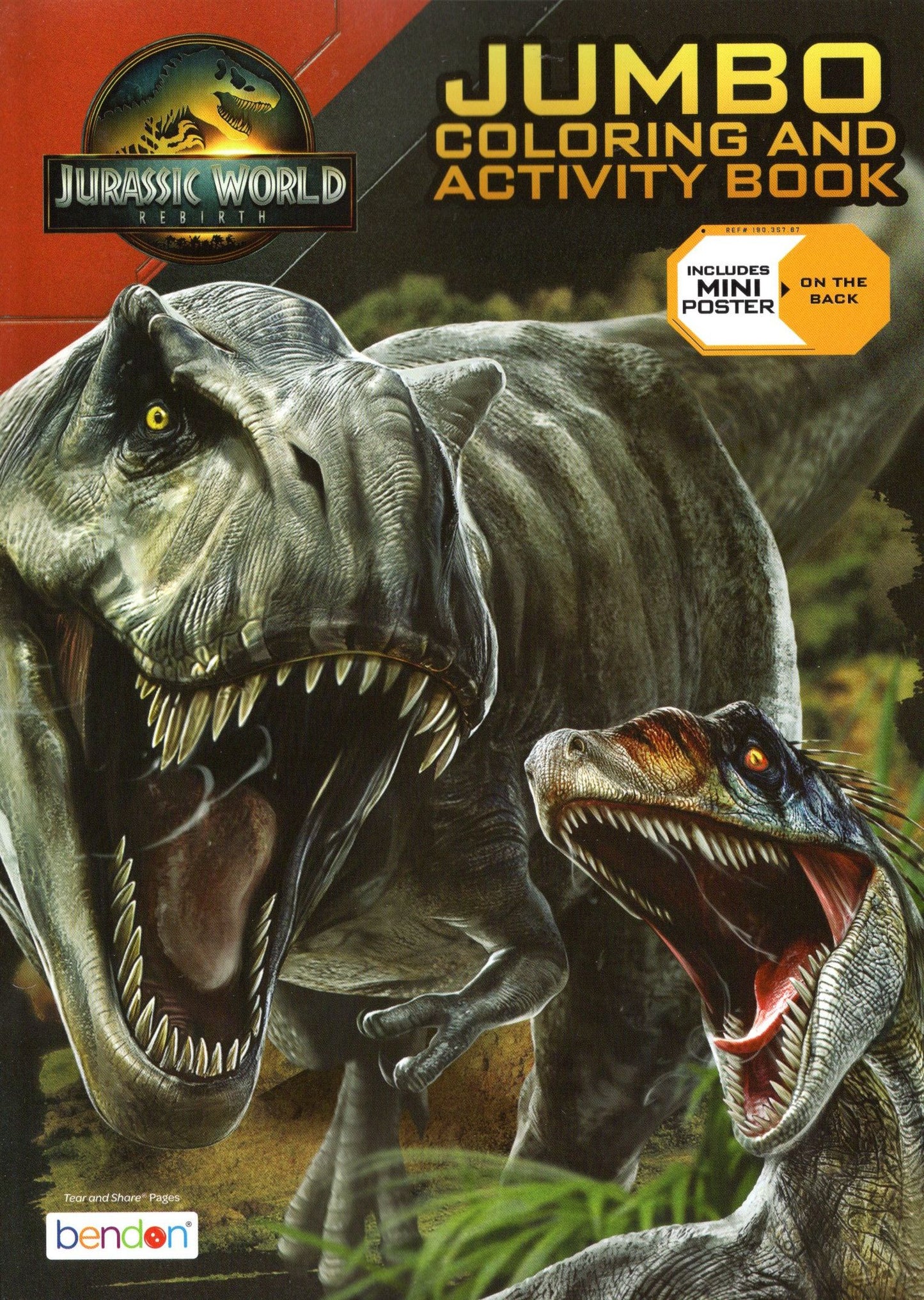 Jurassic World - Jumbo Coloring & Activity Book