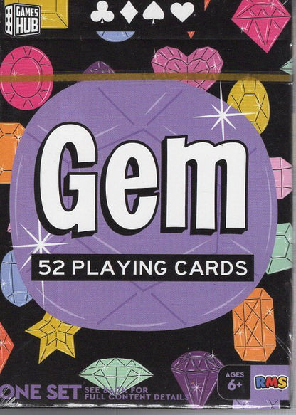 GEM COLORFUL - 52 PLAYING CARDS by RMS