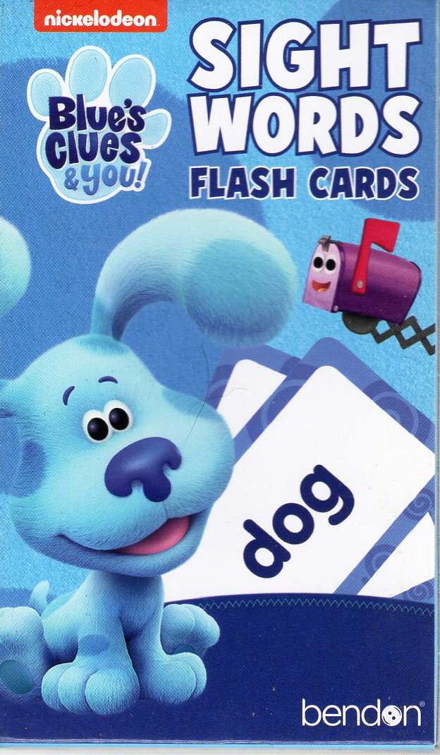 Blue s Clues & You! - Learning Game Cards - Sight Words - 36 Flash Cards