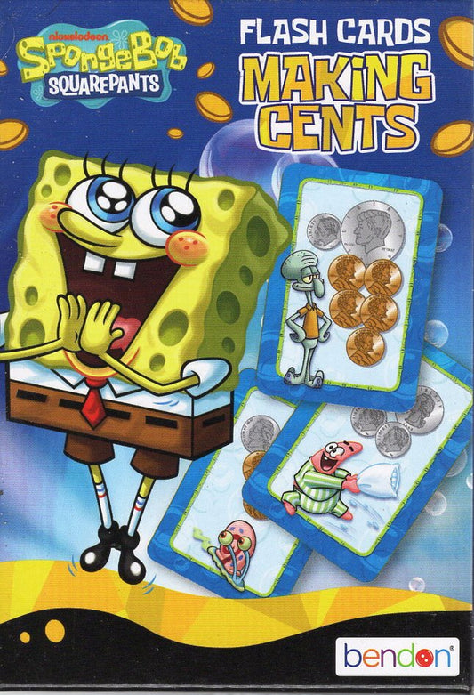 Nickelodeon SpongeBob SquarePants - Making Cents - 36 Learning Cards