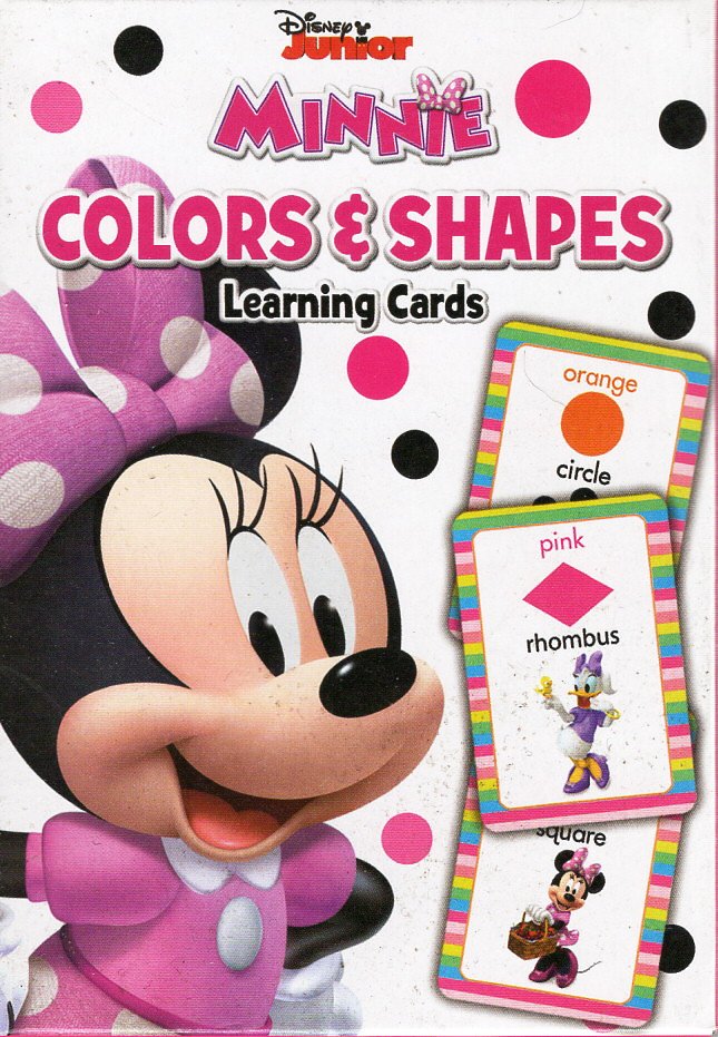 Disney Junior - Minnie Mouse - Colors & Shapes - Learning Game Cards