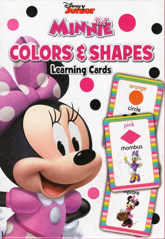 Disney Junior - Minnie Mouse - Colors & Shapes - Learning Game Cards