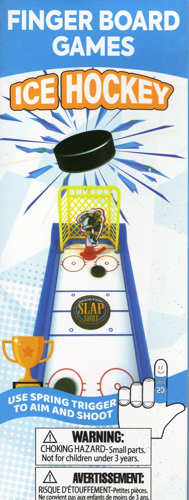 Finger Ice Hockey Board Game 3+!