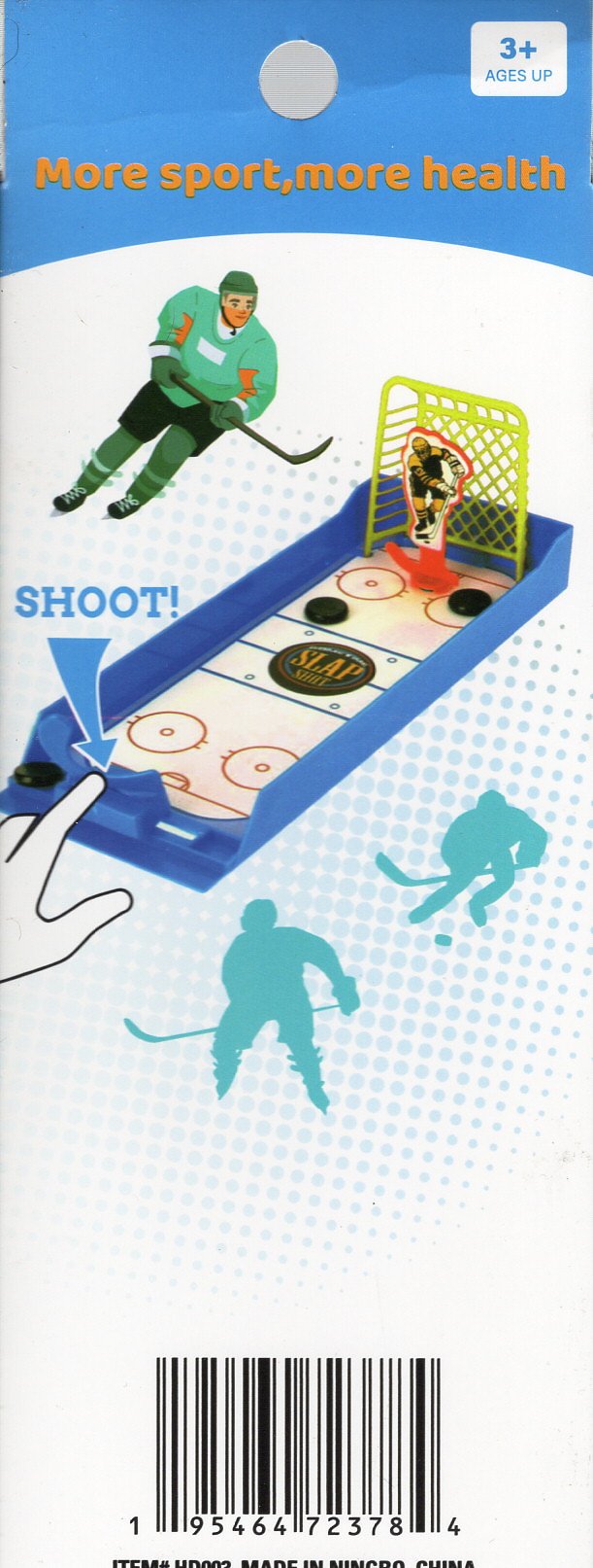 Finger Ice Hockey Board Game 3+!