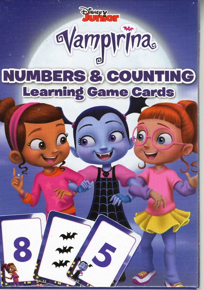 Disney Junior - Vampirina - Number &Counting - Learning Game Cards