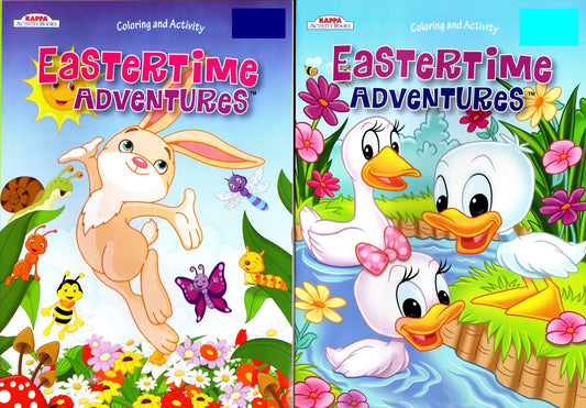 EsterTime Adventurers - Coloring & Activity Book (Set of 2 Books)