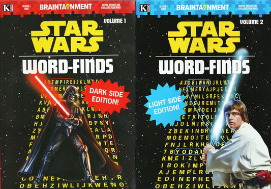 Large Print Word - Finds - Star Wars - Activity Book Word Search Vol. 1-2