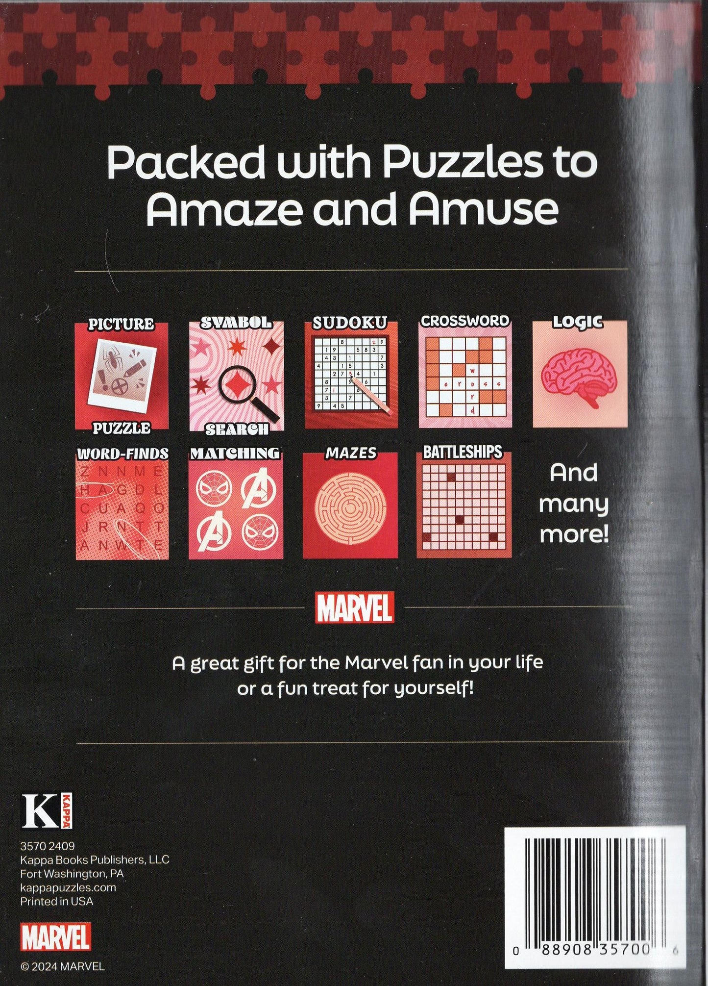 Braintainment - Variety Puzzles Activities Book