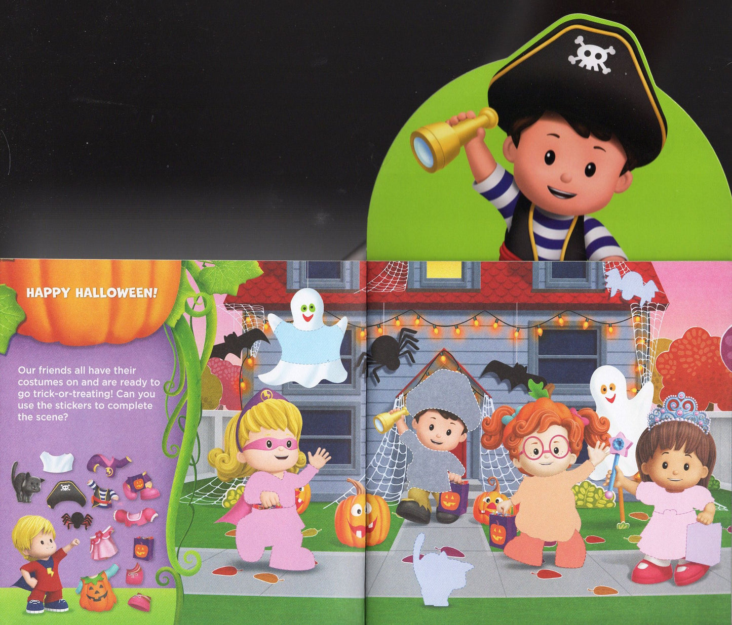 Little People - My Dress-Up Friends Sticker & Activity Book 100 + 80 Stickers (Set of 2 Books)