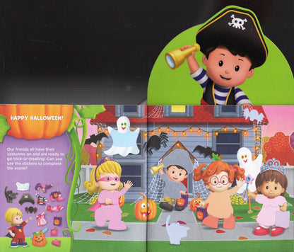 Little People - My Dress-Up Friends Sticker & Activity Book 100 + 80 Stickers (Set of 2 Books)