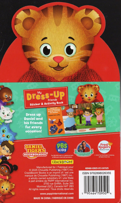 Daniel Tiger's Neighborhood - My Dress-Up Friends Sticker & Activity Book 20 Stickers