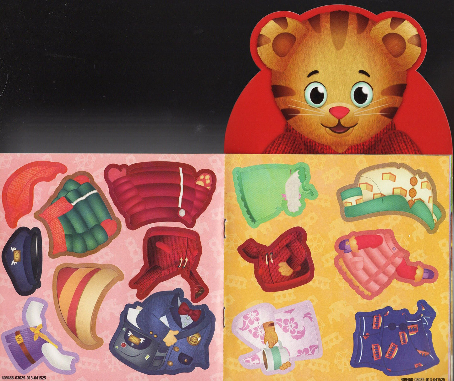 Daniel Tiger's Neighborhood - My Dress-Up Friends Sticker & Activity Book 20 Stickers