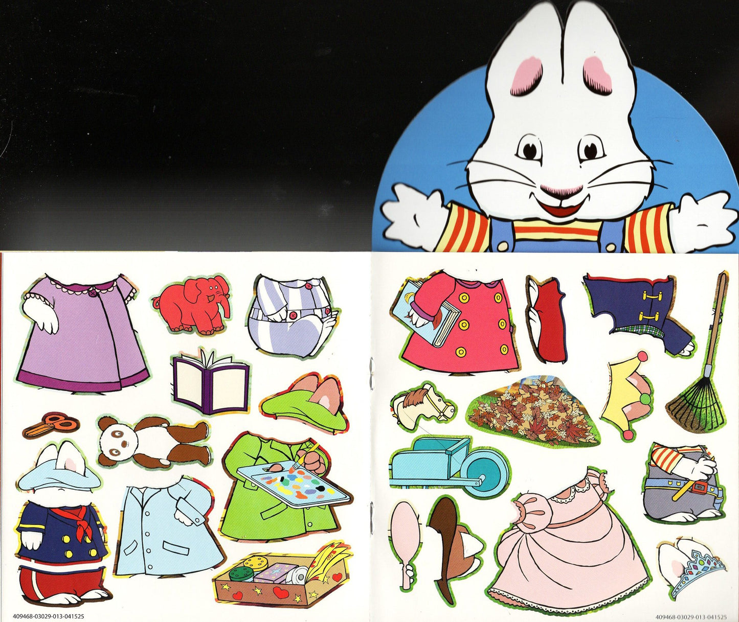 Max & Ruby - My Dress-Up Friends Sticker & Activity Book 50 Stickers