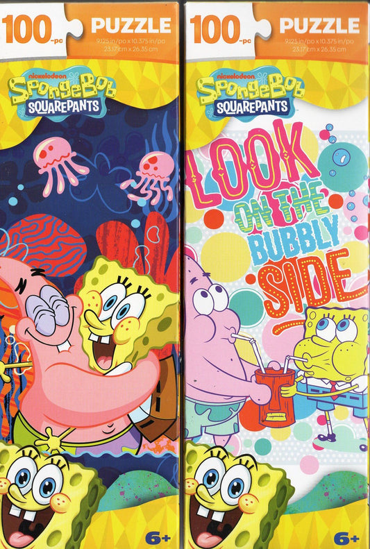 Nickelodeon SpongeBob SquarePants - 100 Jigsaw Puzzle (Set of 2) v2