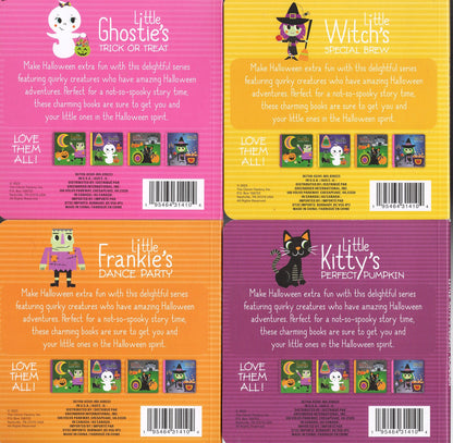 Halloween Children's Board Book (Set of 4 Books)