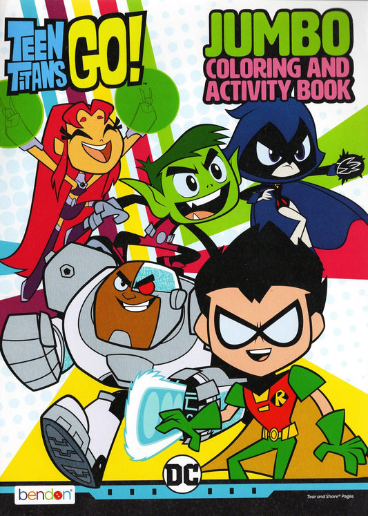 Teen Titans - Jumbo Coloring & Activity Book