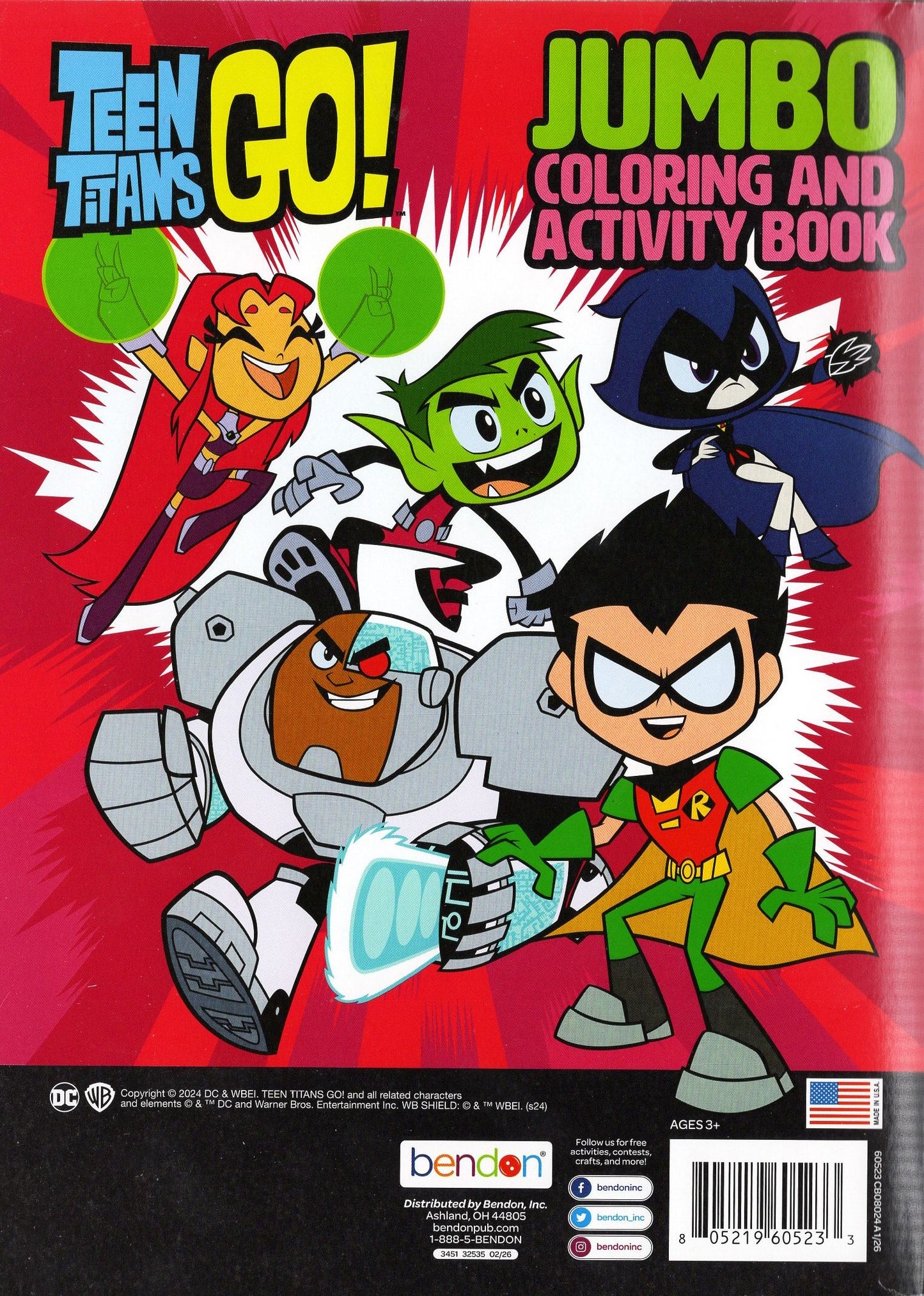 Teen Titans - Jumbo Coloring & Activity Book