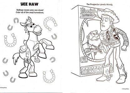 Toy Story- Jumbo Coloring & Activity Book (Set of 2 Books)