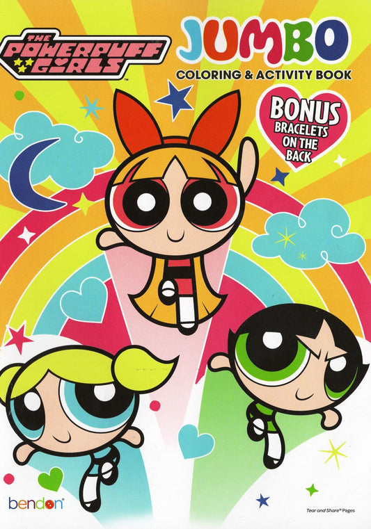 The Poverpuff Girls - Jumbo Coloring & Activity Book