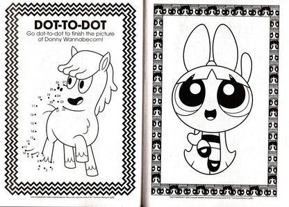 The Poverpuff Girls - Jumbo Coloring & Activity Book