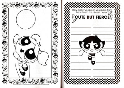 The Poverpuff Girls - Jumbo Coloring & Activity Book