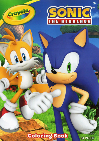 Sonic The Hidgehog - Coloring & Activity Book