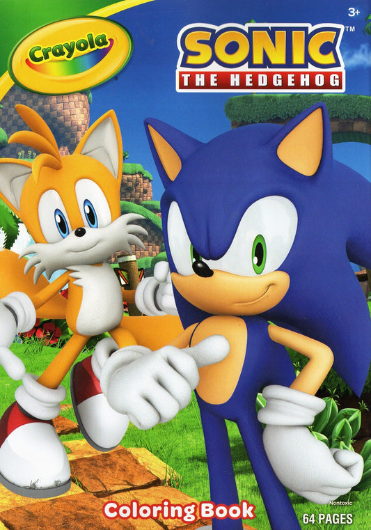 Sonic The Hidgehog - Coloring & Activity Book