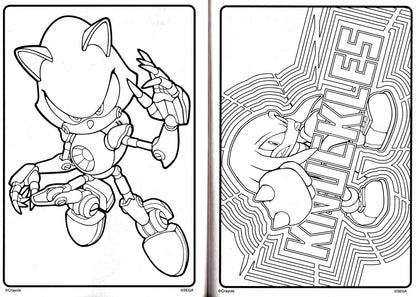 Sonic The Hidgehog - Coloring & Activity Book