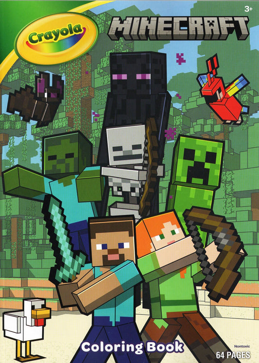 Minecraft - Coloring & Activity Book