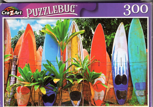 Surfboards - 350 Pieces Jigsaw Deluxe Puzzle