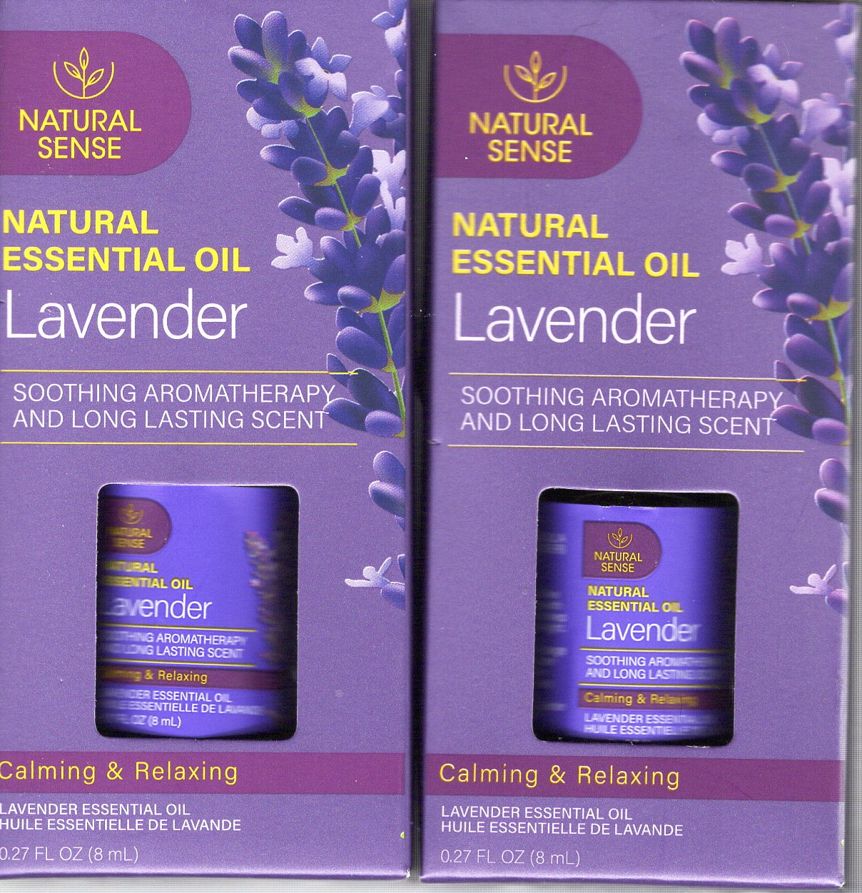 Natural Sense - Natural Essential Oil Lavender Soothing Aromatherapy (Set of 2)