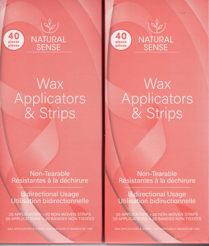 Natural Sense Sensitive Body Wax Strip (Set of 2)